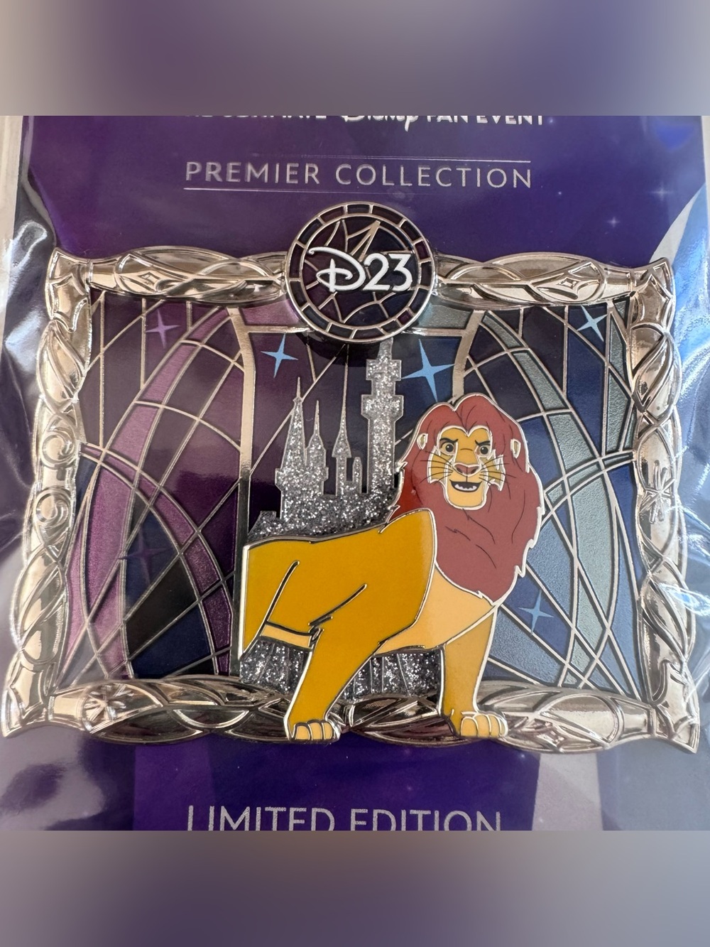 D23 THE ULTIMATE DISNEY FAN EVENT PREMIER COLLECTION PIN SIMBA LE 1000